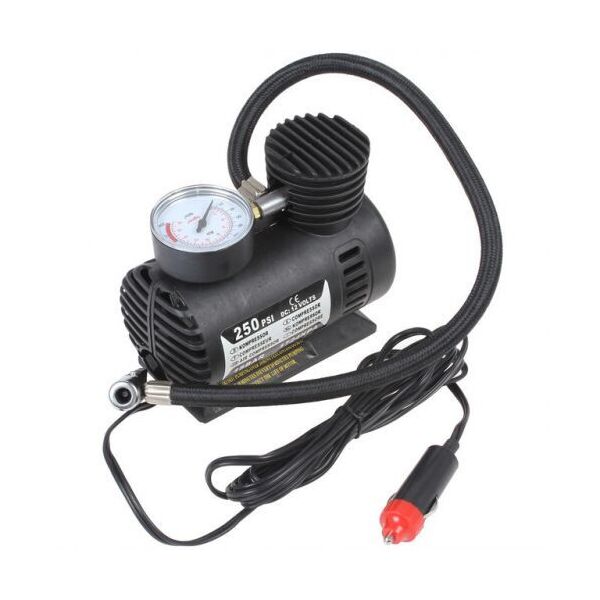 

Автомобильный компрессор 250PSI 10-12Amp 25л Ji030
