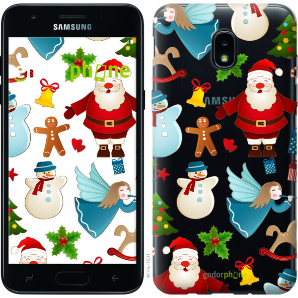 

Чехол на Samsung Galaxy J3 2018 Новогодний 1 4614u-1501