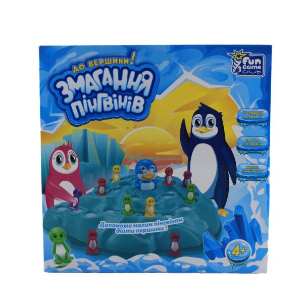 

Настольная игра Fun Game «Соревнования пингвинов» Змагання пінгвінів (096612)