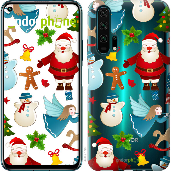 

Чехол на Huawei Honor 20 Pro Новогодний 1 4614u-1702, Силикон