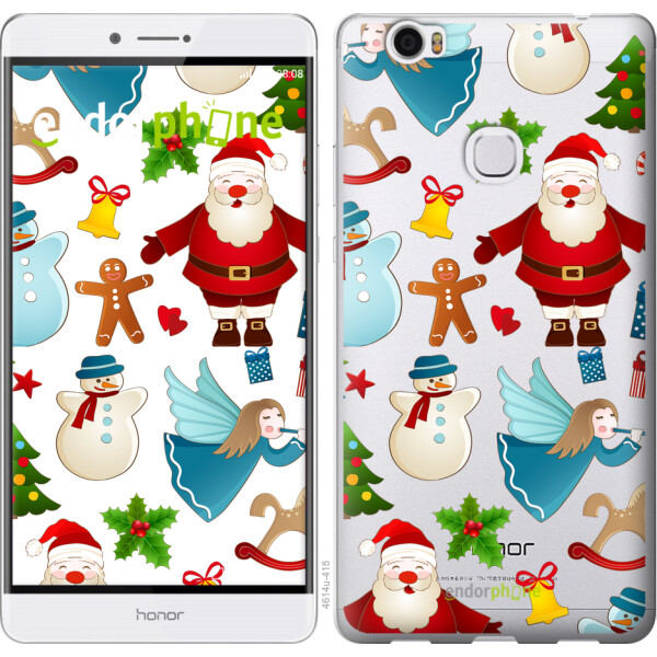

Чехол на Huawei Honor Note 8 Новогодний 1 4614u-418