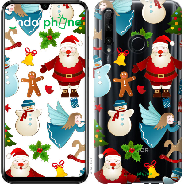 

Чехол на Huawei Honor 10i Новогодний 1 4614u-1673