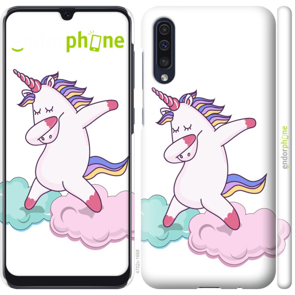 

Чехол на Samsung Galaxy A50 2019 A505F Единорог 4702m-1668, Пластик матовый