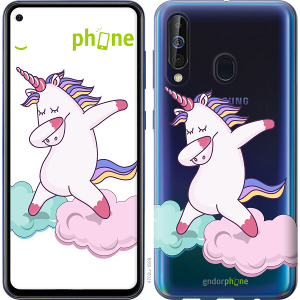 

Чехол на Samsung Galaxy A60 2019 A606F Единорог 4702u-1699