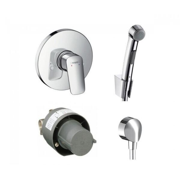 

Набор гигиенического душа скрытого монтажа Hansgrohe Logis 3B111219