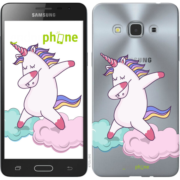 

Чехол на Samsung Galaxy J3 Pro Единорог 4702u-840, Силикон