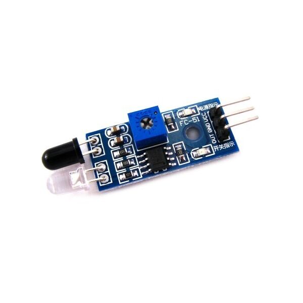 

Оптический ИК датчик обхода препятствий, Arduino