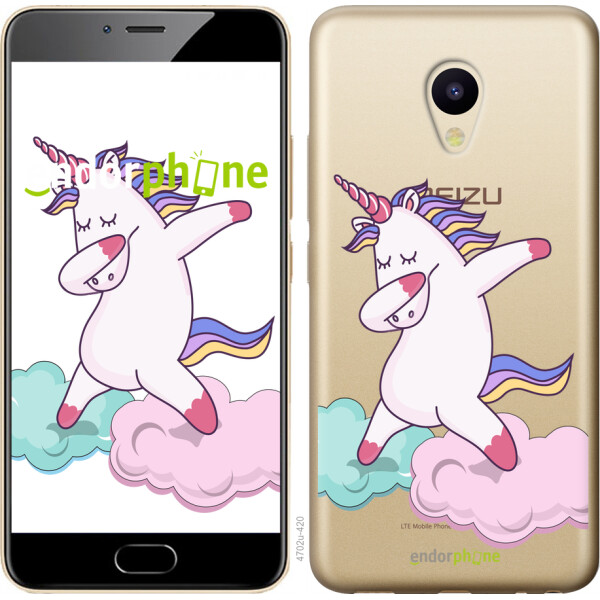 

Чехол на Meizu M5 Единорог 4702u-420