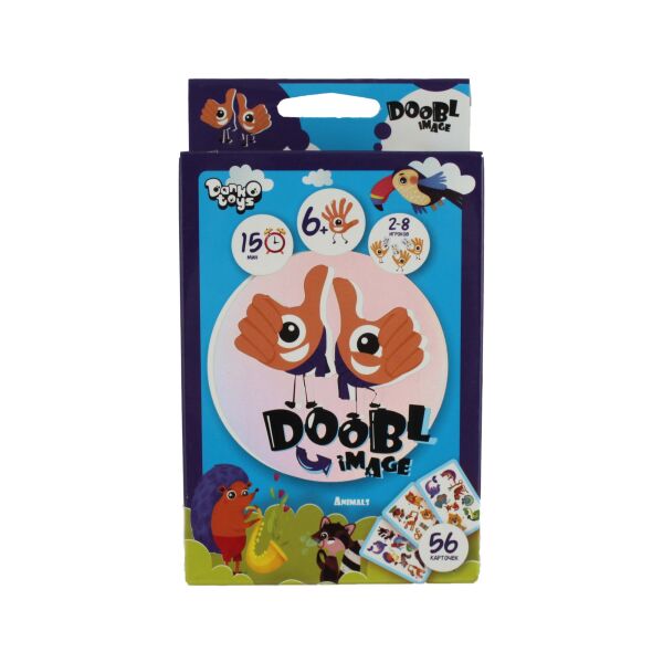 

Игра настольная Danko Toys Doobl Image mini Multibox, Доббль, найди пару (096568)
