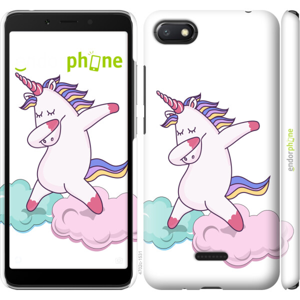 

Чехол на Xiaomi Redmi 6A Единорог 4702u-1531, Силикон