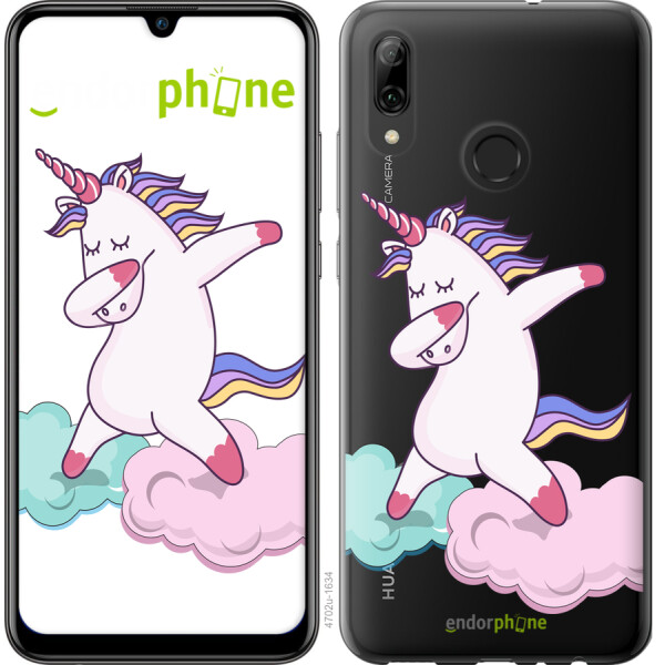 

Чехол на Huawei P Smart 2019 Единорог 4702u-1634, Силикон