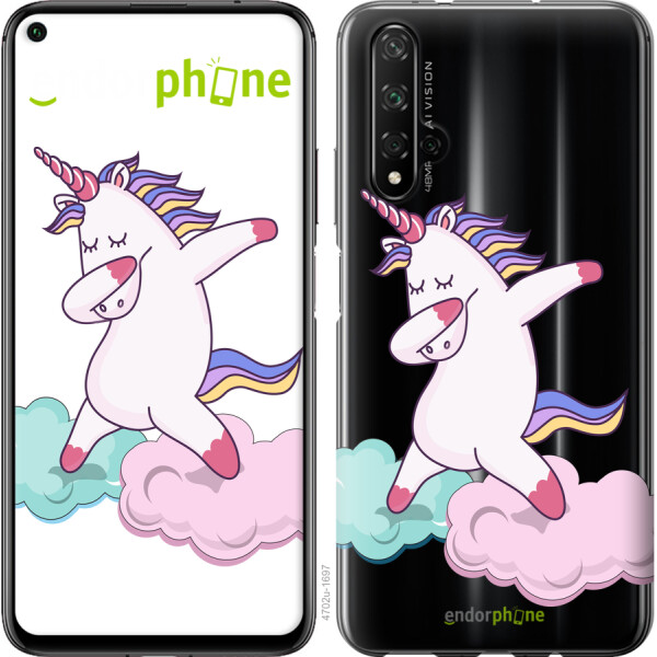 

Чехол на Huawei Honor 20 Единорог 4702u-1697