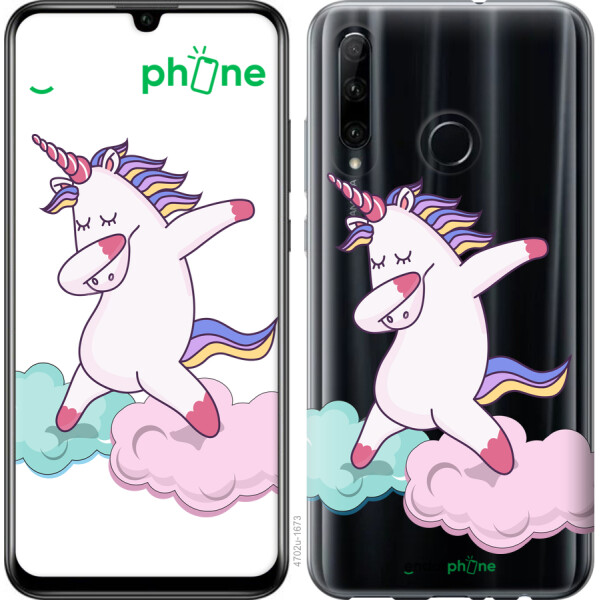 

Чехол на Huawei Honor 10i Единорог 4702u-1673, Силикон