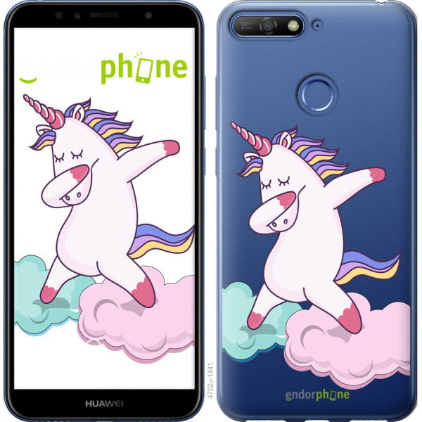 

Чехол на Huawei Y6 Prime 2018 Единорог 4702u-1441