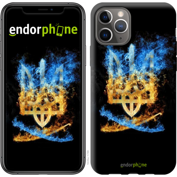 

Чехол на iPhone 11 Pro Герб 1635c-1788, Пластик глянцевый