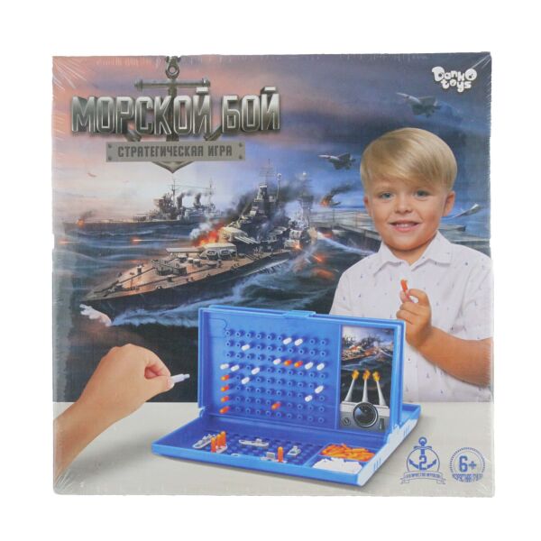 

Настольная игра Danko Toys Морской бой, ДАНКО ТОЙС (096582)