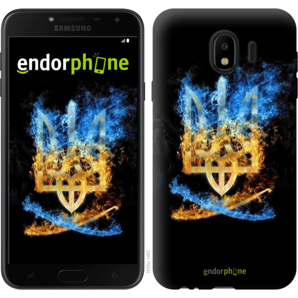 

Чехол на Samsung Galaxy J4 2018 Герб 1635u-1487, Силикон