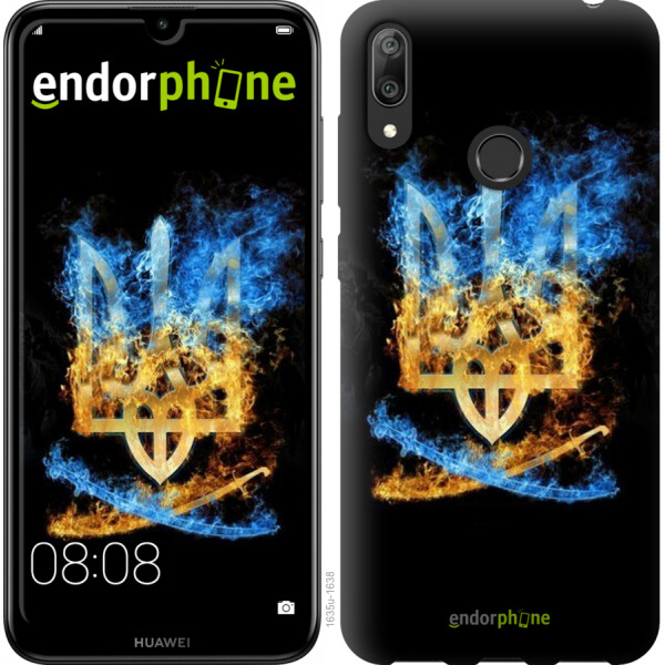 

Чехол на Huawei Y7 2019 Герб 1635u-1638, Силикон
