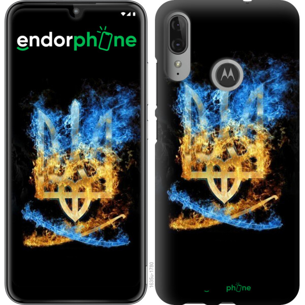 

Чехол на Motorola Moto E6 Plus Герб 1635u-1780