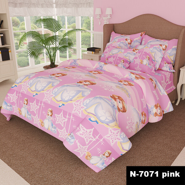 

Уютная Жизнь Бязь Голд Детсикй Полуторный Принцесса со звездами 150x220 (K-G-N-7071-pink)