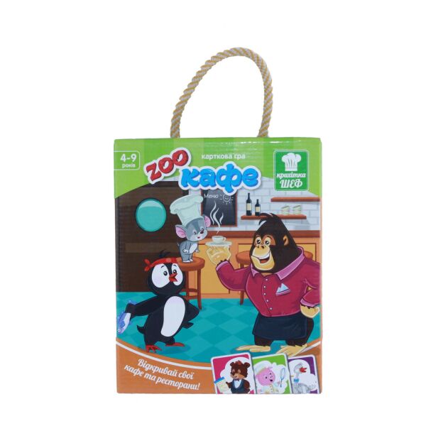

Карточная игра ZOO кафе, Vladi Toys (096667)
