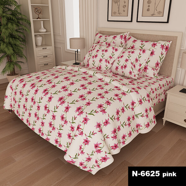 

Уютная Жизнь Бязь Голд Полуторный 150x220 (K-G-N-6625-pink)