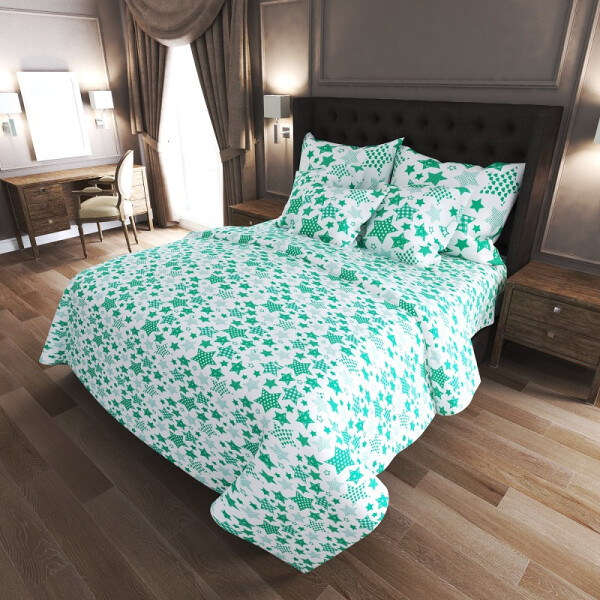 

Уютная Жизнь Бязь Голд Двуспальный 180x220 (K-G-N-7230-A-white)