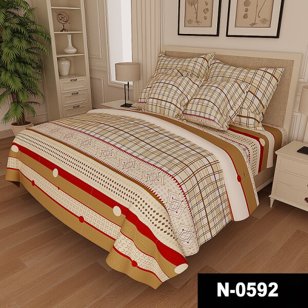 

Уютная Жизнь Бязь Голд Двуспальный 180x220 (K-G-N-0592-brown)