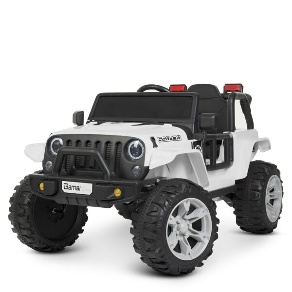 

Электромобиль Машина M 4282EBLR-1 белый BAMBI