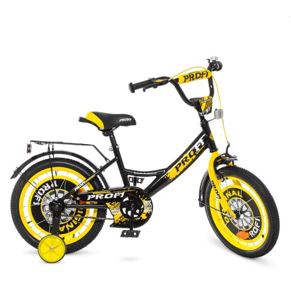 

Велосипед детский PROF1 16д. Y1643 Original boy желтый PROFI