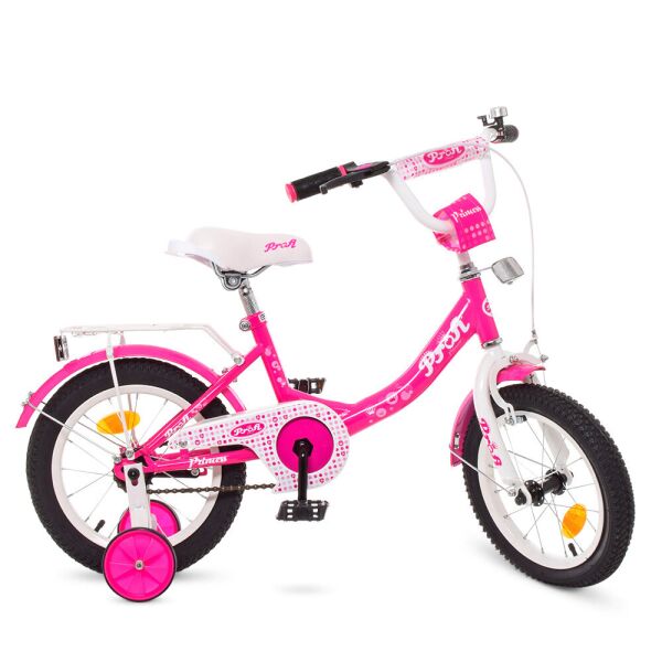 

Велосипед детский PROF1 14д. Y1413 Princess малиновый PROFI