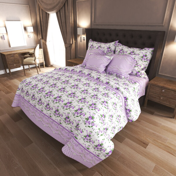 

Уютная Жизнь Бязь Голд Двуспальный 180x220 (K-G-N-7506-violet)