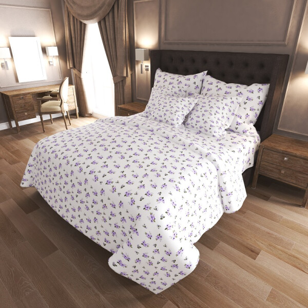 

Уютная Жизнь Бязь Голд Евро 200x220 (K-G-N-7491-violet)
