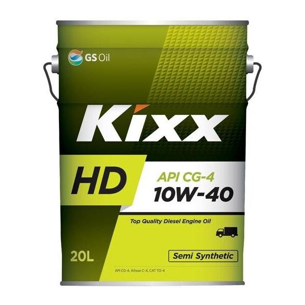 

Моторное масло Kixx HD 10W-40 API CG-4 20л (ki104020)