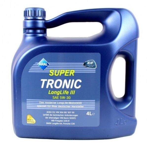 

Моторное масло Aral SuperTronic Longlife III 5W-30 4л (15503C)