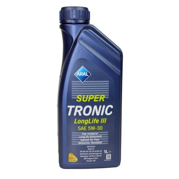 

Моторное масло Aral SuperTronic Longlife III 5W-30 1л (14F7FD)