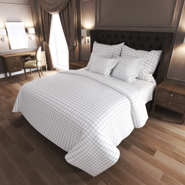 

Уютная Жизнь Бязь Голд Полуторный 150x220 (K-G-N-7418-A-white)