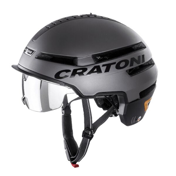 

Велошлем Cratoni SmartRide M-L (58-61 см) графит матовый