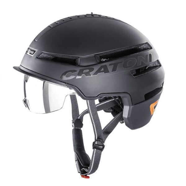 

Велошлем Cratoni SmartRide S-M (54-58 см) чёрный матовый