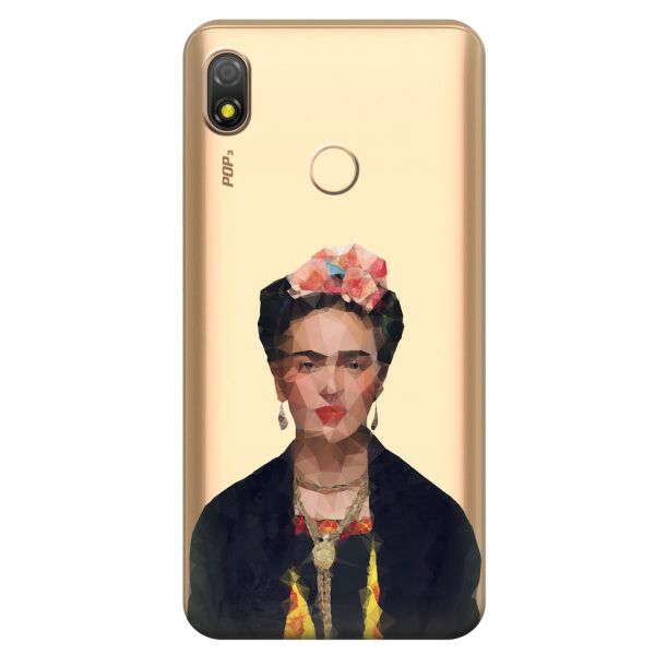 

Прозрачный силиконовый чехол iSwag для Tecno Pop 3 с рисунком - Фрида Кало (KS10167)