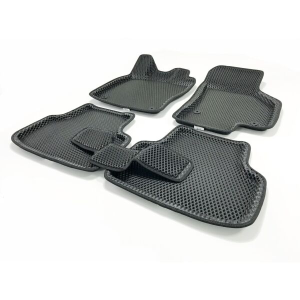 

Коврики в салон Skoda Octavia (A7) 2013-/Octavia (A8) 2020- чёрные 3D-EVA, 5шт