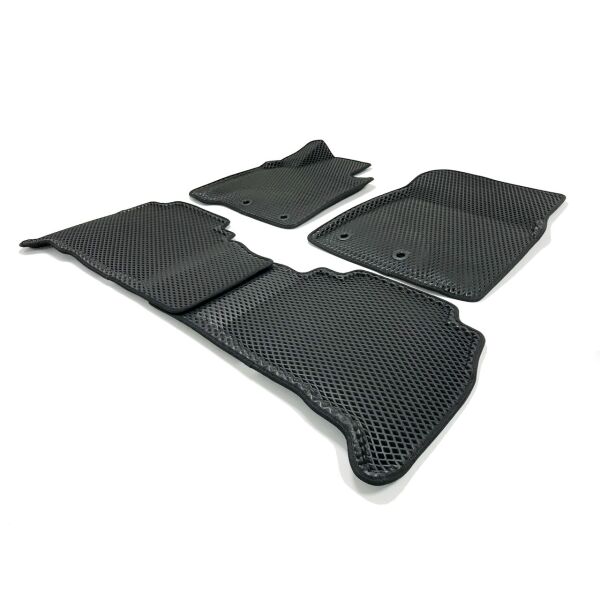 

Коврики в салон Toyota Land Cruiser 200/Lexus LX570 2012- чёрные 3D-EVA, 5шт