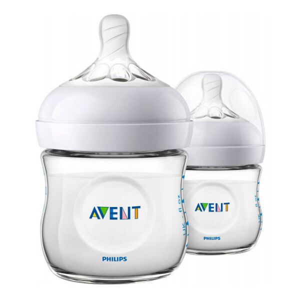 

Бутылочка для кормления Natural, 125 мл, 2 шт., Avent