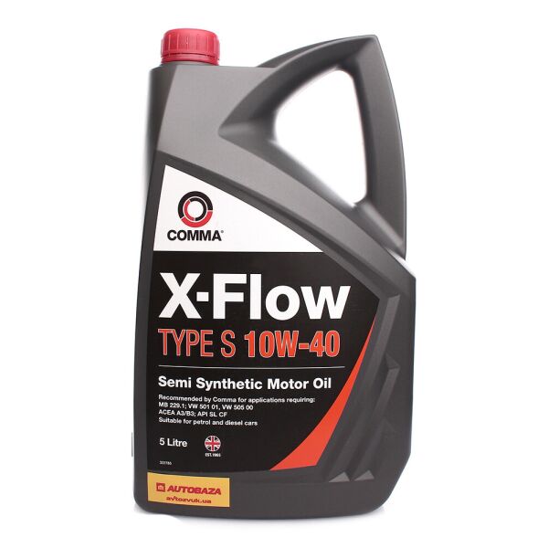 

Моторное масло Comma X-FLOW S 10W-40 5л