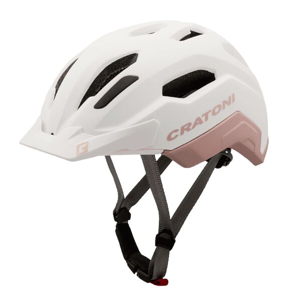 

Велошлем Cratoni C-Classic M-L (54-58 cm) кремовый/розовый матовый