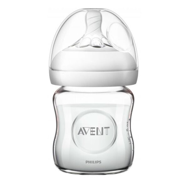 

Стеклянная бутылочка для кормления Natural, 120 мл, Avent