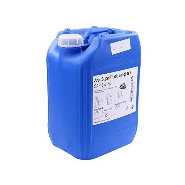 

Моторное масло Aral SuperTronic Longlife III SAE 5W-30 20л (14AF40)