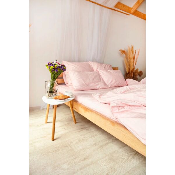 

Комплект постельного белья Dobryi Son Home Line Пинк Страйп двуспальный (H05D)