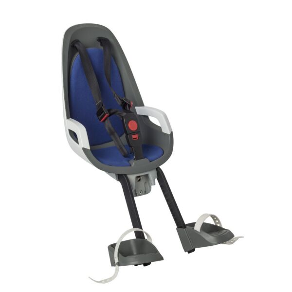 

Велокресло детское HAMAX Observer переднее серое/синее