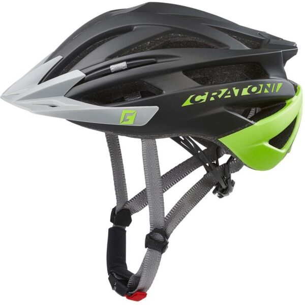 

Велошлем Cratoni Agravic L-XL (58-62 cm) чёрный/лайм матовый